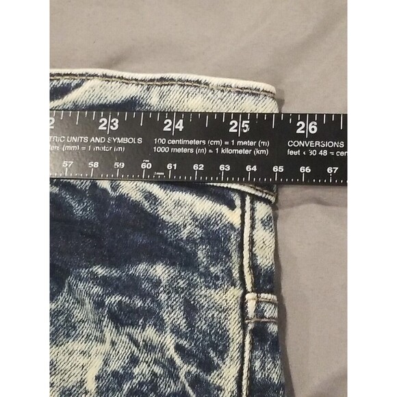 Evolution In Design Jeans Men 48 51×33 Baggy Skater Y2k Denim Hip Hop Acid Wash - Picture 5 of 12